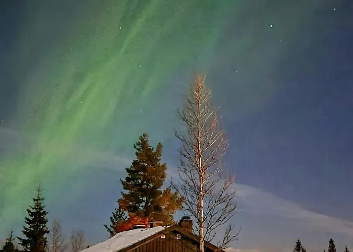 With Ski-inout And Hot Tub In Fagerasen *
